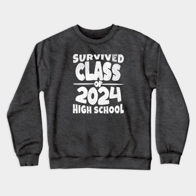 Survived High School Class of 2024 Crewneck Sweatshirt by daisyblue